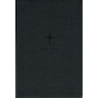 NLT Large Print Premium value Thinline Bible with black cross
